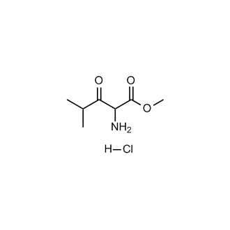 Methyl 2-amino-4-methyl-3-oxopentanoate hydrochloride