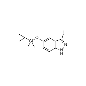 5-((tert-Butyldimethylsilyl)oxy)-3-iodo-1H-indazole