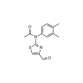 n-(3,4-Dimethylphenyl)-n-(4-formyl-1,3-thiazol-2-yl)acetamide