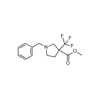 Methyl 1-benzyl-3-(trifluoromethyl)pyrrolidine-3-carboxylate