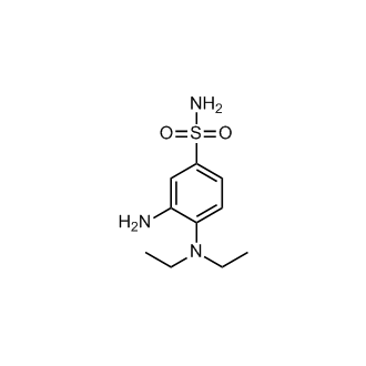 3-Amino-4-(diethylamino)benzene-1-sulfonamide