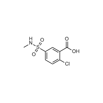 2-Chloro-5-(methylsulfamoyl)benzoic acid