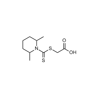 2-(2,6-Dimethylpiperidine-1-carbothioylsulfanyl)acetic acid