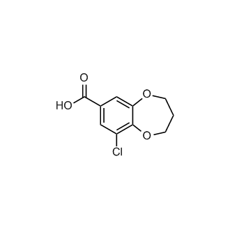 9-Chloro-3,4-dihydro-2h-1,5-benzodioxepine-7-carboxylic acid