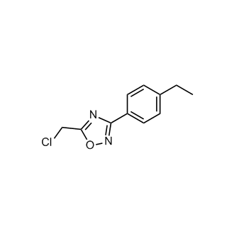 5-(Chloromethyl)-3-(4-ethylphenyl)-1,2,4-oxadiazole