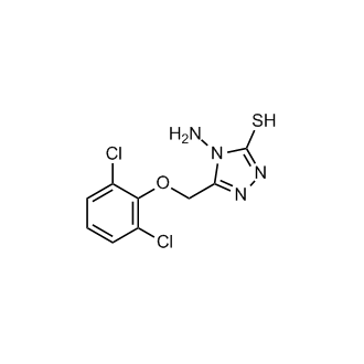 4-Amino-5-(2,6-dichlorophenoxymethyl)-4h-1,2,4-triazole-3-thiol