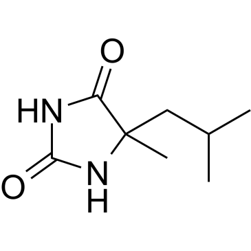 5-Methyl-5-(2-methylpropyl)imidazolidine-2,4-dione