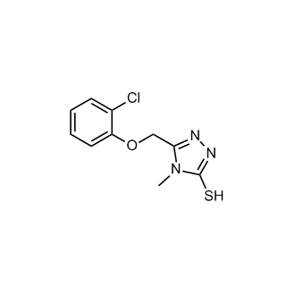 5-(2-Chlorophenoxymethyl)-4-methyl-4h-1,2,4-triazole-3-thiol