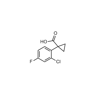 1-(2-Chloro-4-fluorophenyl)cyclopropane-1-carboxylic acid