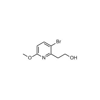 2-(3-Bromo-6-methoxypyridin-2-yl)ethan-1-ol