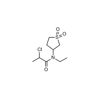 2-Chloro-n-(1,1-dioxo-1lambda6-thiolan-3-yl)-n-ethylpropanamide