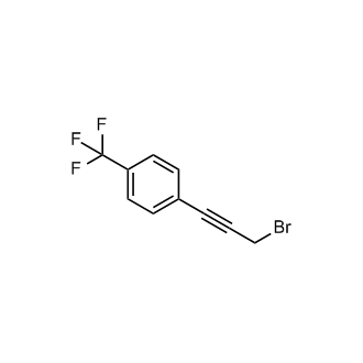 1-(3-Bromoprop-1-yn-1-yl)-4-(trifluoromethyl)benzene