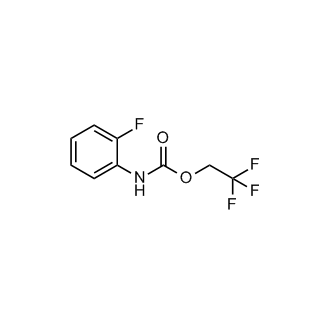 2,2,2-Trifluoroethyl n-(2-fluorophenyl)carbamate