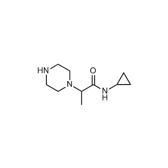 n-Cyclopropyl-2-(piperazin-1-yl)propanamide