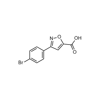 3-(4-Bromophenyl)-1,2-oxazole-5-carboxylic acid