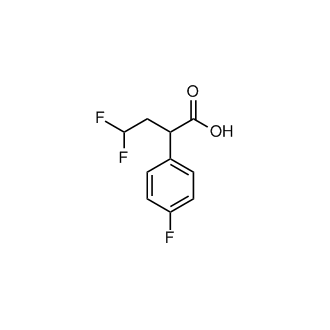 4,4-Difluoro-2-(4-fluorophenyl)butanoic acid