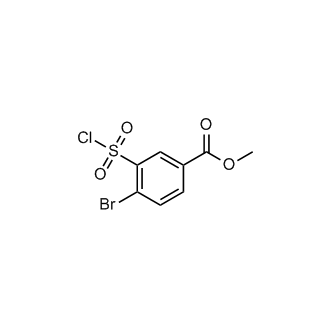 Methyl 4-bromo-3-(chlorosulfonyl)benzoate