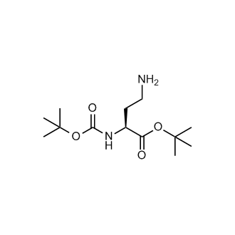 tert-Butyl (S)-4-amino-2-((tert-butoxycarbonyl)amino)butanoate