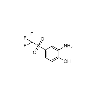 2-Amino-4-((trifluoromethyl)sulfonyl)phenol