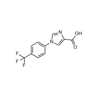 1-(4-(Trifluoromethyl)phenyl)-1H-imidazole-4-carboxylic acid