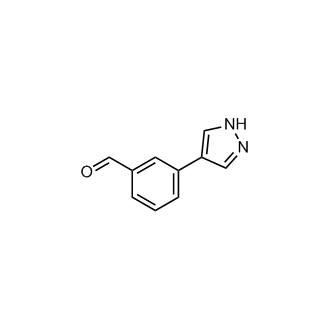 3-(1h-Pyrazol-4-yl)benzaldehyde