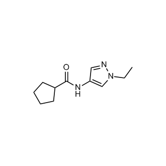 n-(1-Ethyl-1h-pyrazol-4-yl)cyclopentanecarboxamide