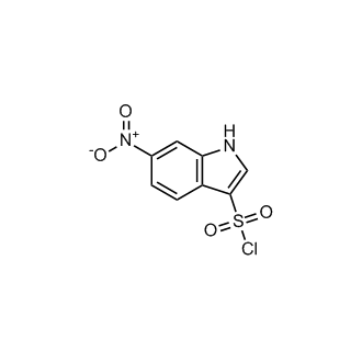 6-Nitro-1h-indole-3-sulfonyl chloride