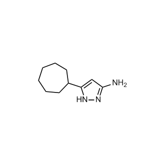 5-Cycloheptyl-1h-pyrazol-3-amine