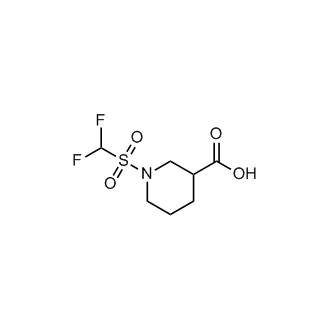 1-Difluoromethanesulfonylpiperidine-3-carboxylic acid