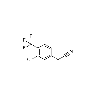2-(3-Chloro-4-(trifluoromethyl)phenyl)acetonitrile