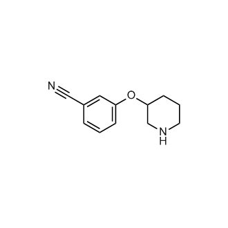 3-(Piperidin-3-yloxy)benzonitrile