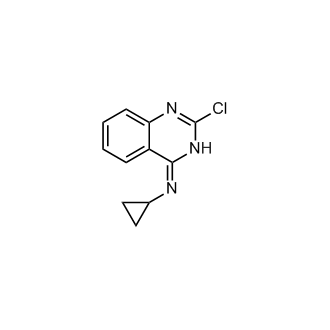 2-Chloro-N-cyclopropylquinazolin-4(3h)-imine