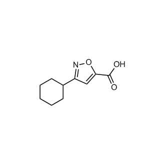 3-Cyclohexylisoxazole-5-carboxylic acid