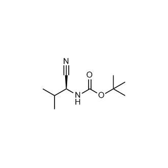 Tert-butyl (S)-(1-cyano-2-methylpropyl)carbamate
