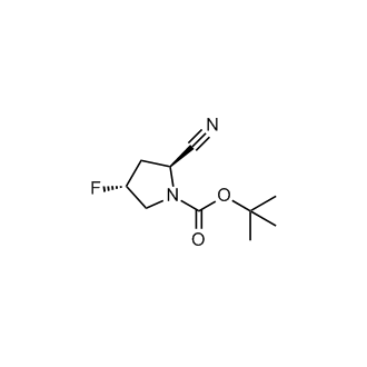 Tert-butyl (2s,4r)-2-cyano-4-fluoropyrrolidine-1-carboxylate