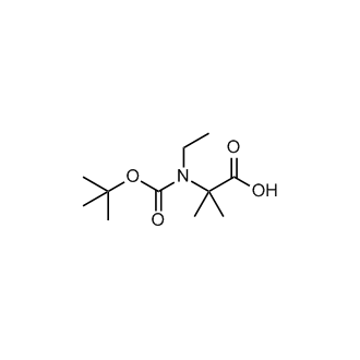 2-((Tert-butoxycarbonyl)(ethyl)amino)-2-methylpropanoic acid