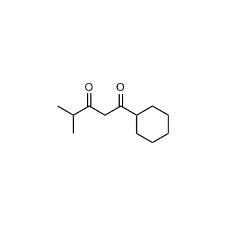 1-Cyclohexyl-4-methylpentane-1,3-dione