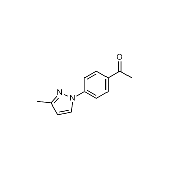 1-(4-(3-Methyl-1h-pyrazol-1-yl)phenyl)ethan-1-one