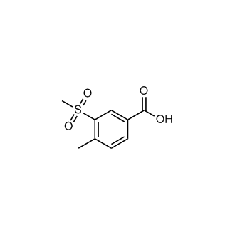 4-Methyl-3-(methylsulfonyl)benzoic acid