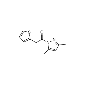 1-(3,5-Dimethyl-1h-pyrazol-1-yl)-2-(thiophen-2-yl)ethan-1-one