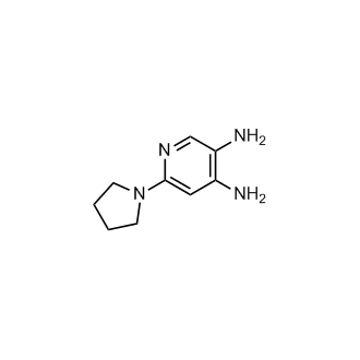 6-(Pyrrolidin-1-yl)pyridine-3,4-diamine