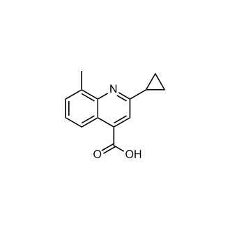 2-Cyclopropyl-8-methylquinoline-4-carboxylic acid