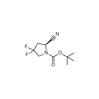 Tert-butyl (S)-2-cyano-4,4-difluoropyrrolidine-1-carboxylate