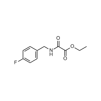 Ethyl 2-((4-fluorobenzyl)amino)-2-oxoacetate