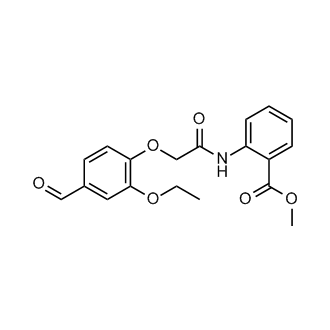 Methyl 2-(2-(2-ethoxy-4-formylphenoxy)acetamido)benzoate