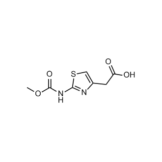 2-(2-((Methoxycarbonyl)amino)thiazol-4-yl)acetic acid