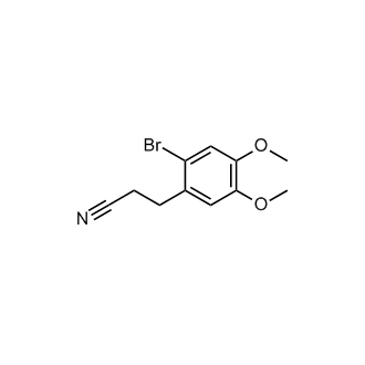 3-(2-Bromo-4,5-dimethoxyphenyl)propanenitrile