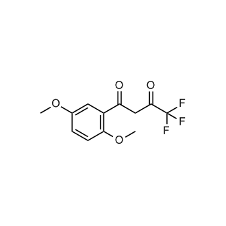 1-(2,5-Dimethoxyphenyl)-4,4,4-trifluorobutane-1,3-dione