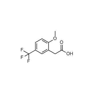 2-(2-Methoxy-5-(trifluoromethyl)phenyl)acetic acid