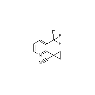 1-(3-(Trifluoromethyl)pyridin-2-yl)cyclopropane-1-carbonitrile